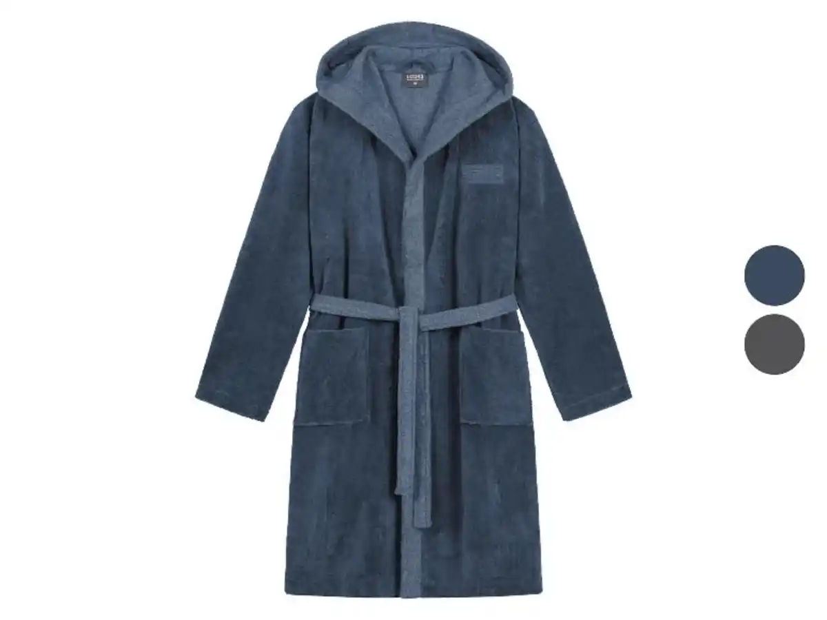 Bild 1 von LOOKS by Wolfgang Joop Bademantel mit Kapuze, mit saugfähigem Wirkfrottier