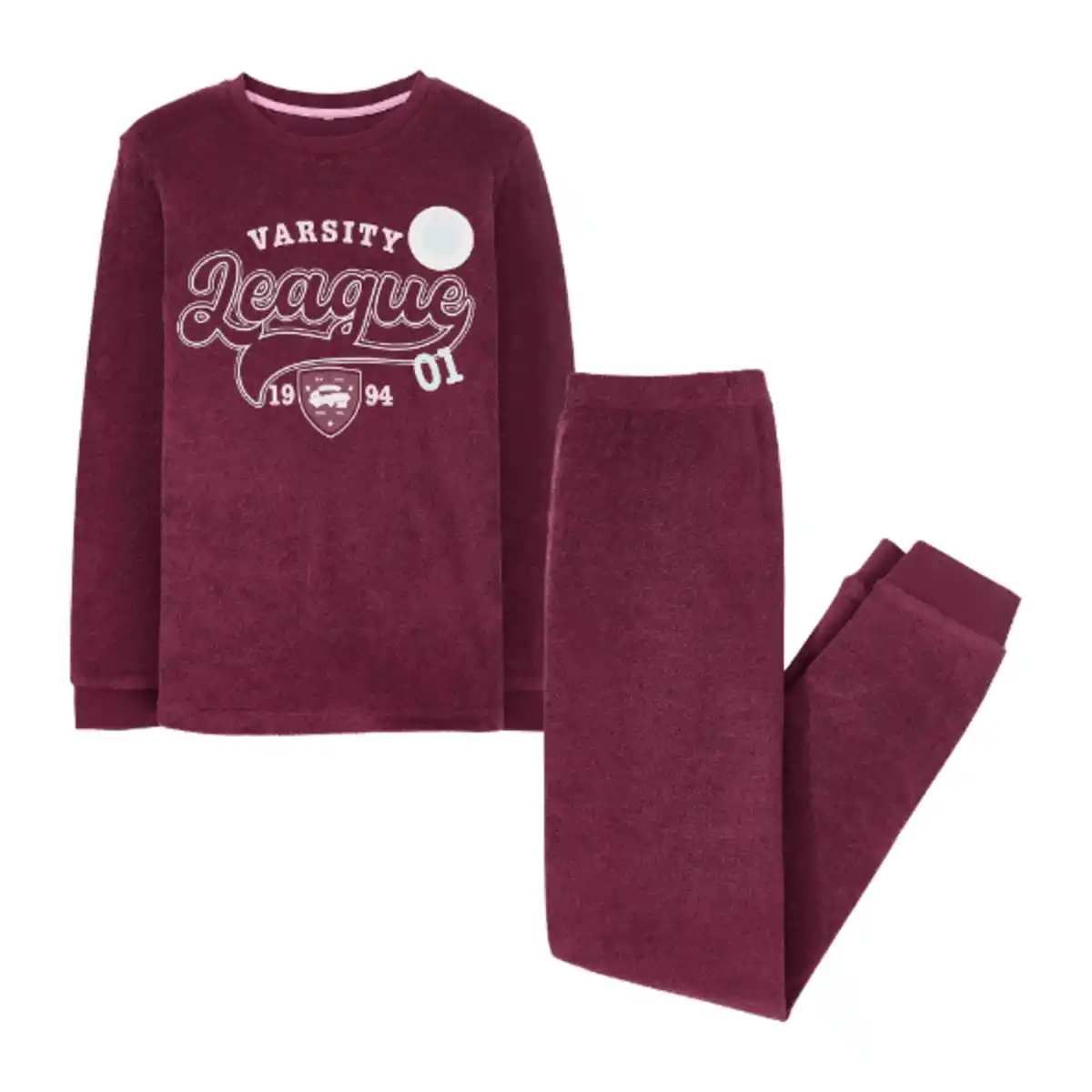 Bild 2 von L&D Kinder-Frottee-Pyjama