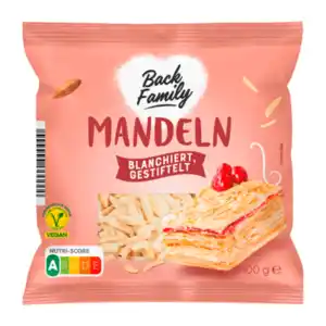 BACK FAMILY Mandeln 100g