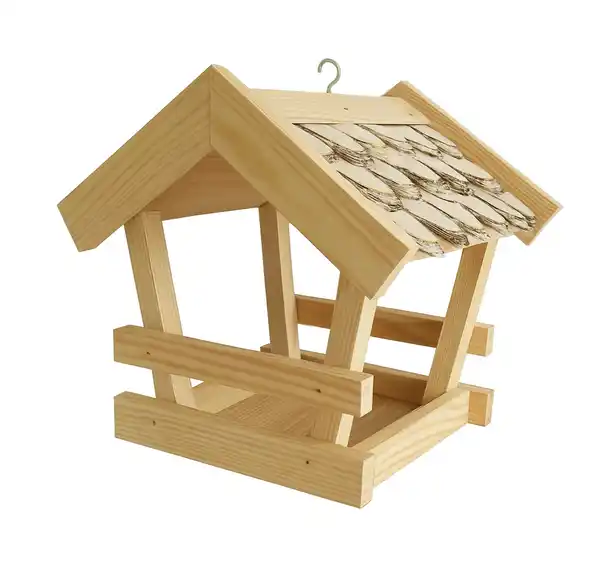 Bild 1 von Vogelhaus mit Birkenschindeln 39 x 26 x 28 cm