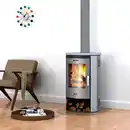 Bild 2 von accente Kaminofen »Nyborg 3.0«, grau, Naturstein, 7,5 kW
