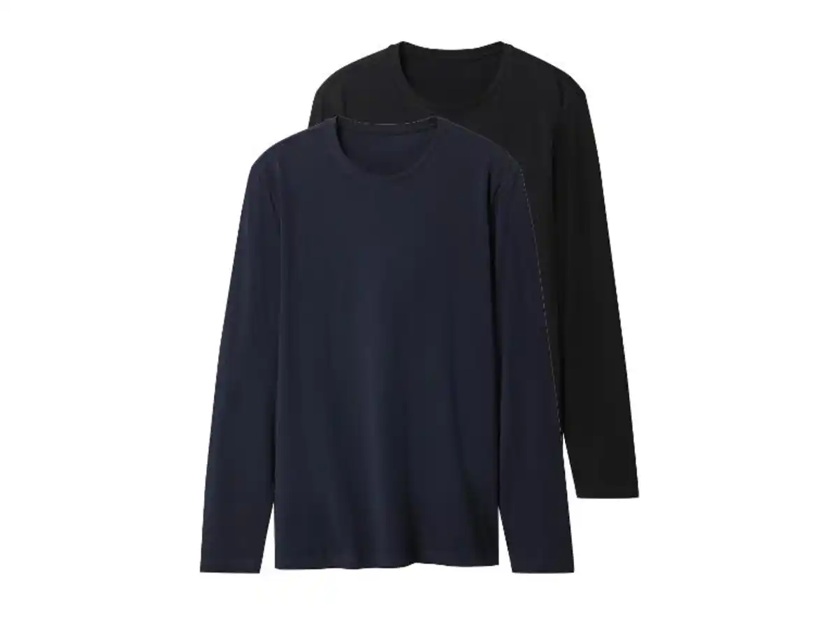 Bild 2 von esmara Men Herren Langarmshirts, 2 Stück