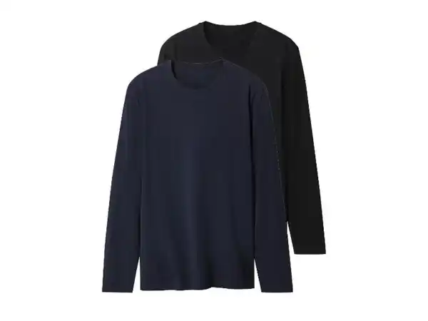 Bild 2 von esmara Men Herren Langarmshirts, 2 Stück