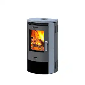 accente Kaminofen »Nyborg 3.0«, grau, Naturstein, 7,5 kW