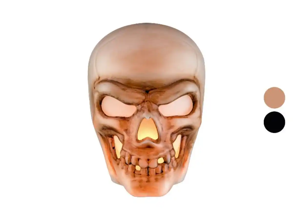 Bild 1 von LIVARNO home Halloween Totenkopf beleuchtet