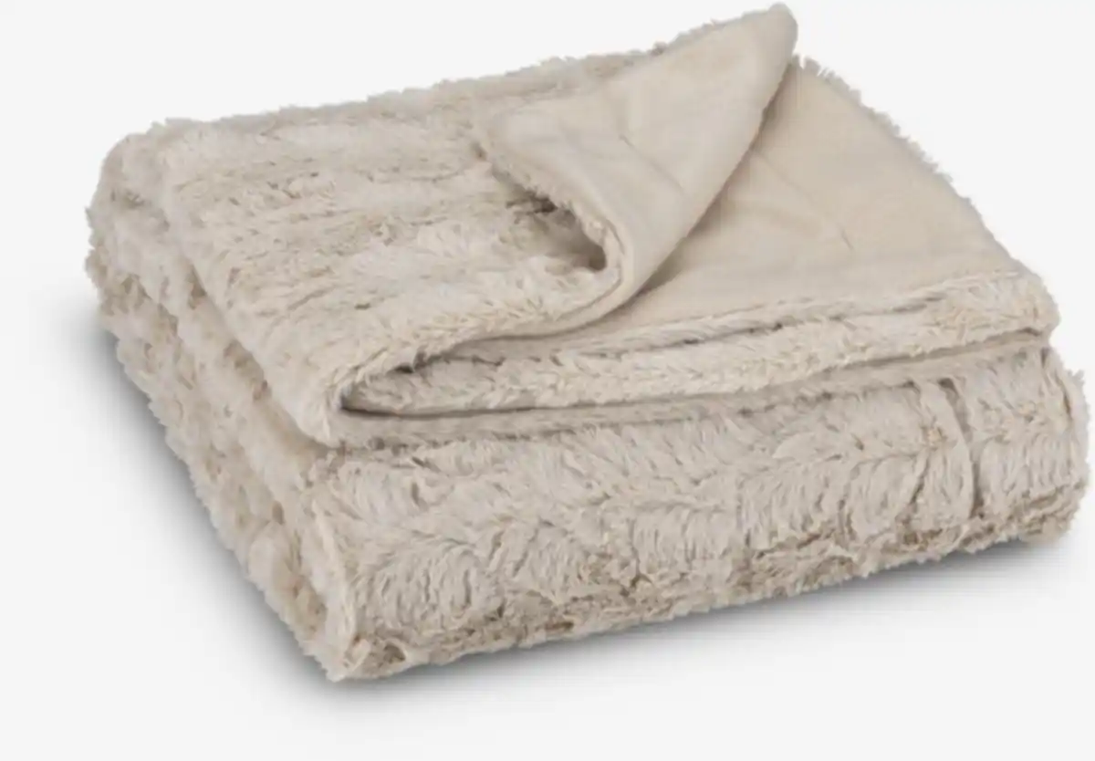 Bild 1 von Kuscheldecke MYGGBLOM 130x170 beige