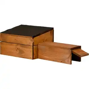 DOBAR Igelhaus, BxHxL: 29 x 24 x 74,5 cm, braun