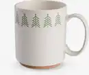 Bild 1 von Becher FREKI Ø9xH10cm Steinzeug 39cl weiß und grün