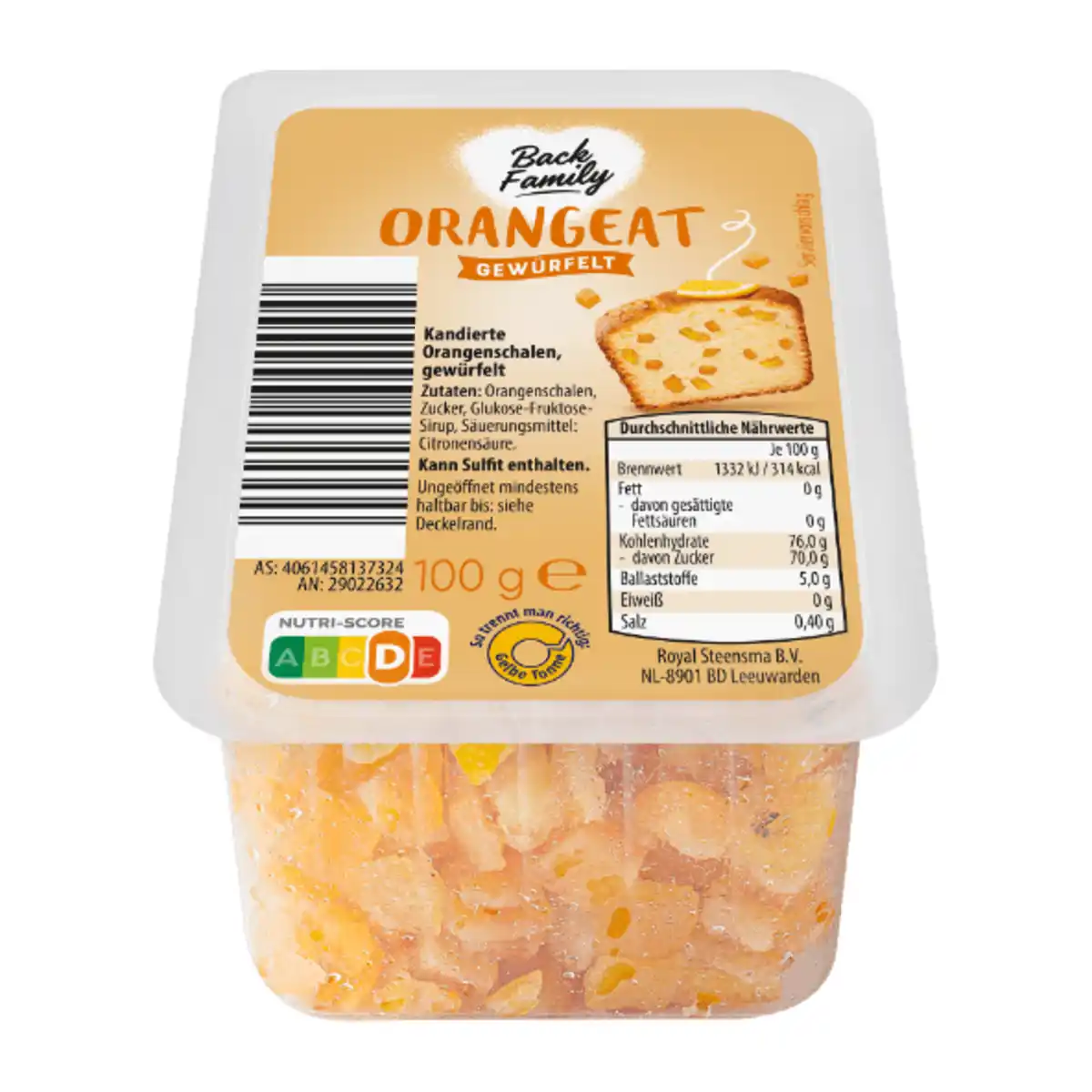 Bild 3 von BACK FAMILY Zitronat / Orangeat 100g