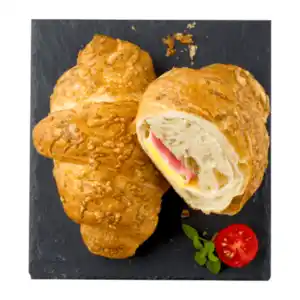 MEIN BESTES Käse-Schinken-Croissant