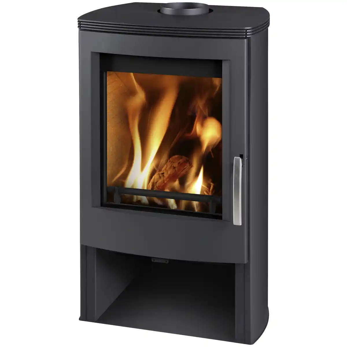 Bild 1 von THORMA Kaminofen »Alvesta II«, schwarz, Stahlblech, 8 kW, Zeitbrand geeignet