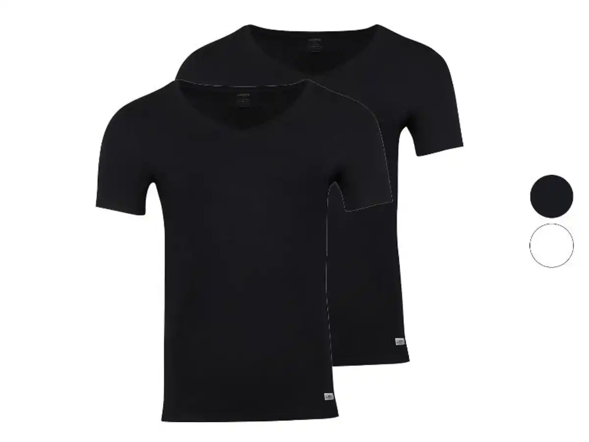 Bild 1 von LOOKS by Wolfgang Joop Herren Unterhemd/T-Shirt, 2 Stück