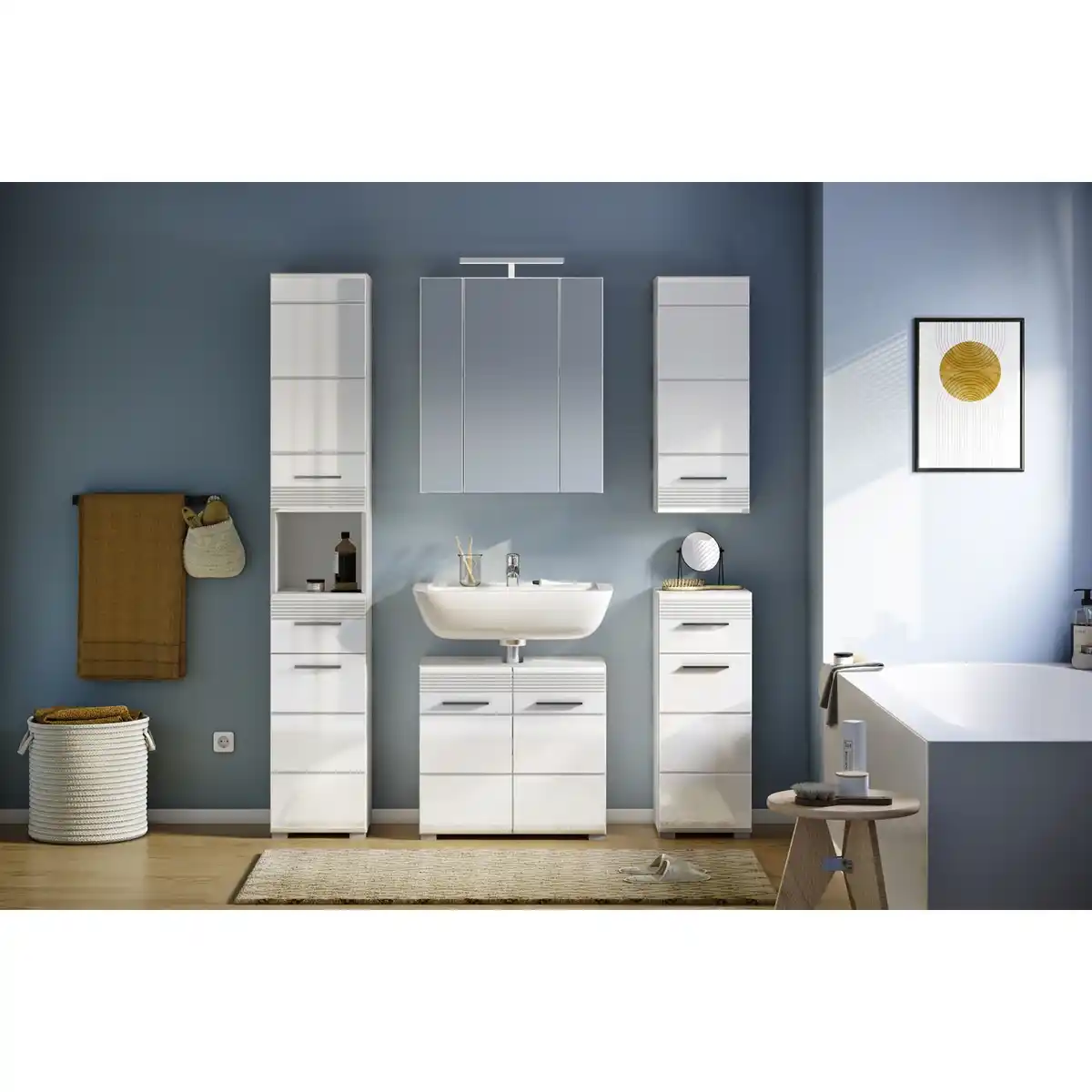 Bild 2 von Badmöbel-Set »Linus«, 5-teilig