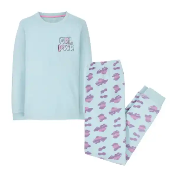 Bild 3 von L&D Kinder-Frottee-Pyjama