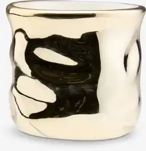 Kerze HALKA Ø8xH7cm gold