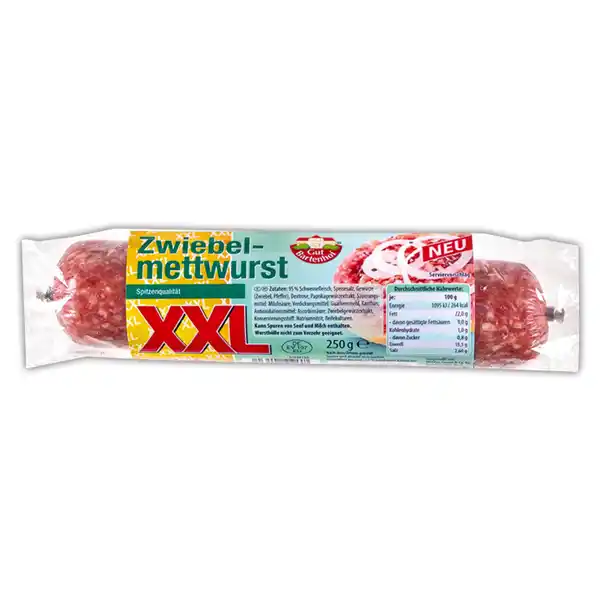 Bild 1 von Gut Bartenhof Zwiebelmettwurst XXL