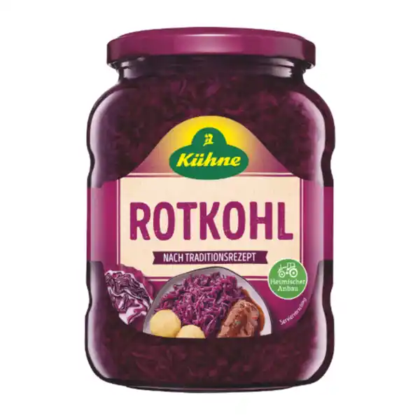 Bild 1 von KÜHNE Rotkohl 720ml