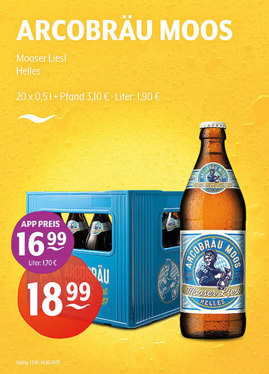 Bild 1 von ARCOBRÄU MOOS Mooser Liesl Helles