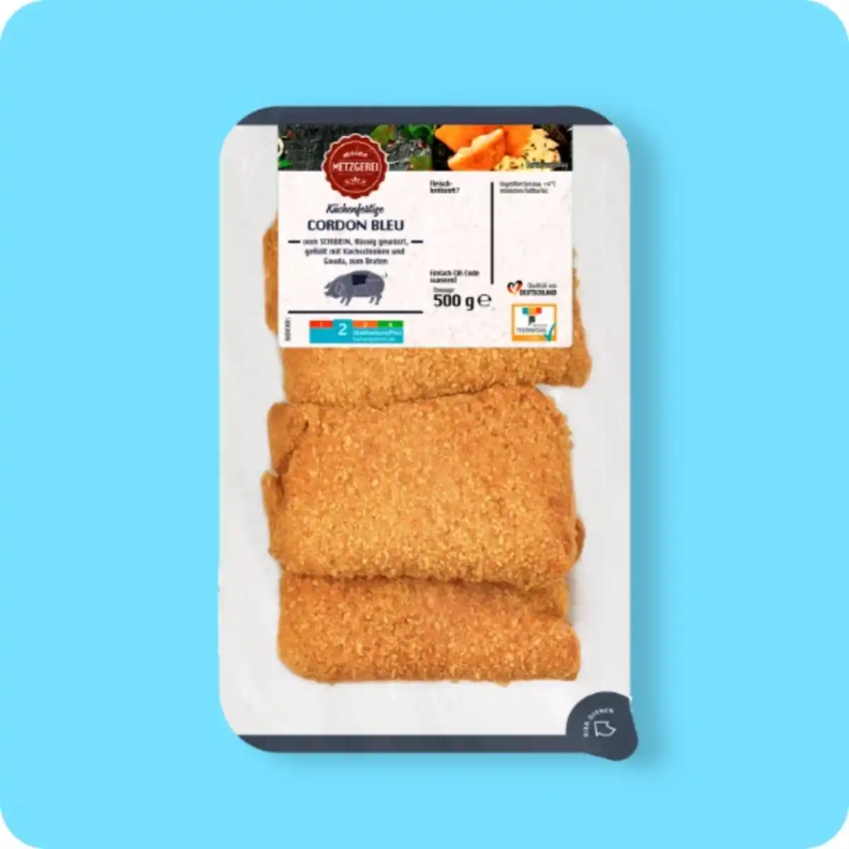 Bild 1 von MEINE METZGEREI Cordon bleu, Vom Schwein