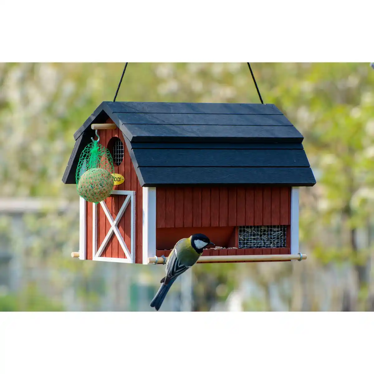 Bild 3 von DOBAR Vogelhaus »Katthult«, BxHxL: 21 x 23,5 x 31,5 cm, rot