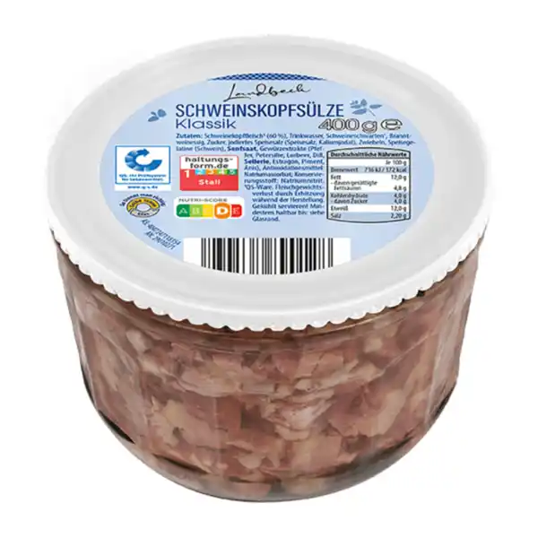 Bild 2 von LANDBECK Schweinskopfsülze 400g