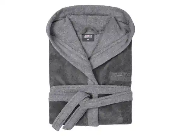 Bild 3 von LOOKS by Wolfgang Joop Bademantel mit Kapuze, mit saugfähigem Wirkfrottier