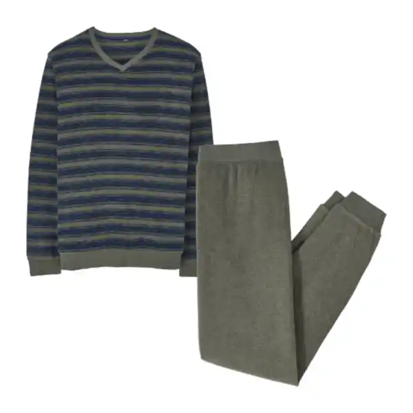 Bild 2 von UP2FASHION Herren-Frottee-Pyjama