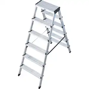 Krause Doppelstufenleiter 'Dopplo' 2 x 6 Stufen 285 cm