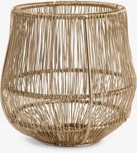 Teelichthalter SAFRAN Ø11xH11cm gold