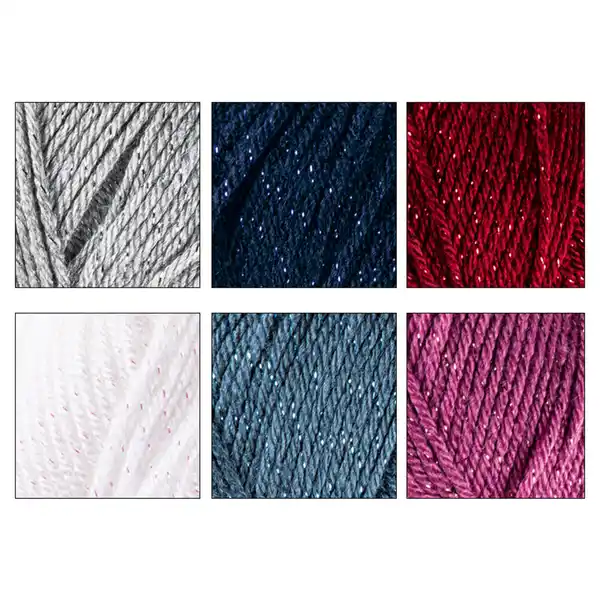 Bild 2 von Createlli Glitzergarn "Starlight"