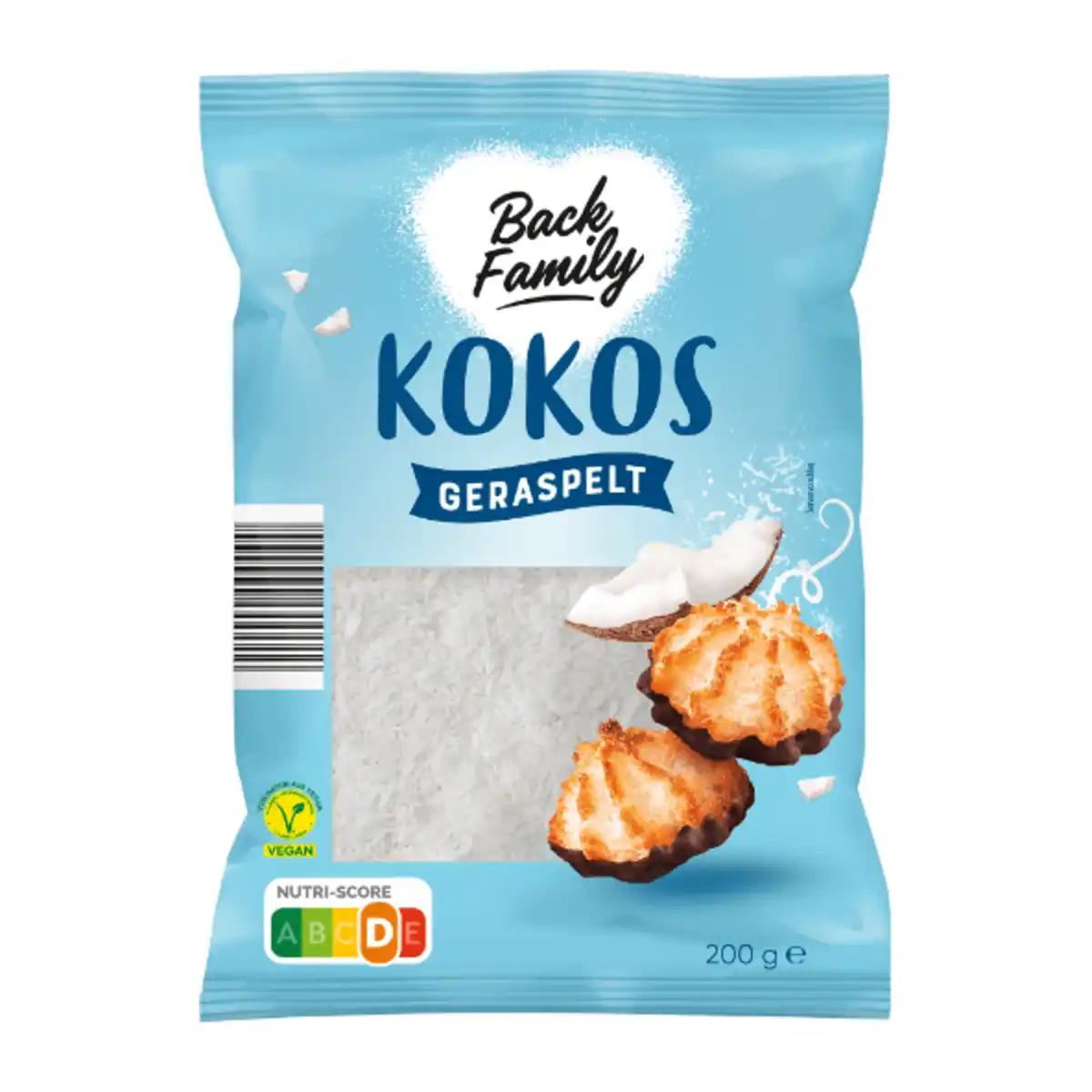 Bild 1 von BACK FAMILY Kokosraspeln 200g