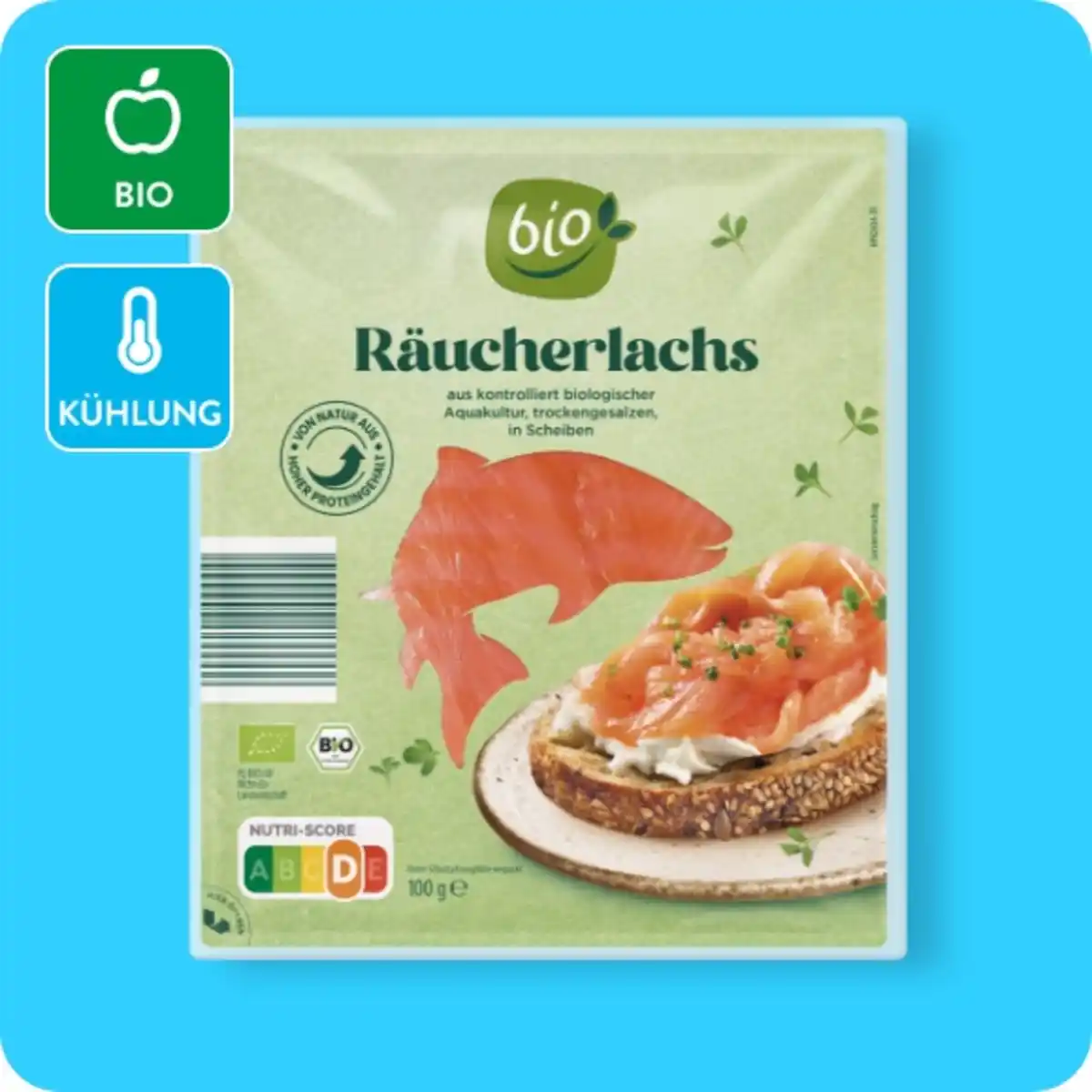 Bild 1 von BIO Bio-Räucherlachs