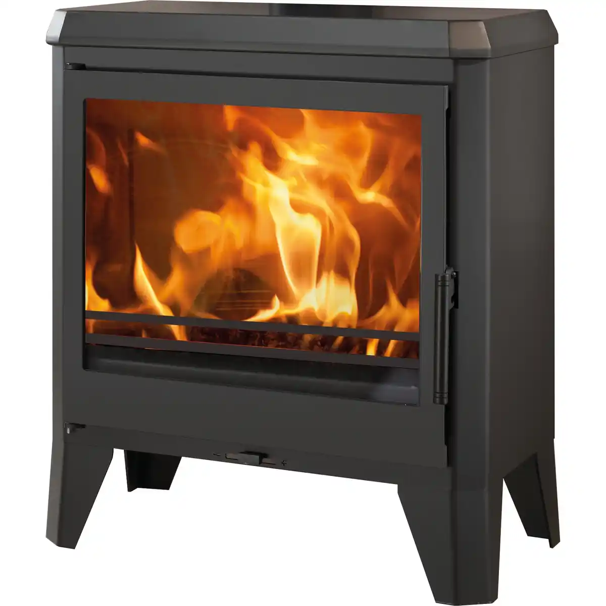 Bild 1 von PANADERO Kaminofen »Chambery«, BxT: 63 x 39 cm, schwarz-metallic