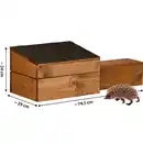 Bild 2 von DOBAR Igelhaus, BxHxL: 29 x 24 x 74,5 cm, braun