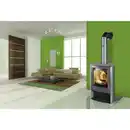 Bild 2 von THORMA Kaminofen »Alvesta II«, schwarz, Speckstein, 8 kW, Zeitbrand geeignet