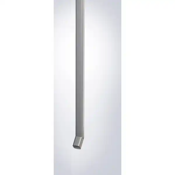 Bild 1 von Biohort Regenfallrohr-Set quarzgrau-metallic für Gerätehaus 'HighLine' 2 Stück