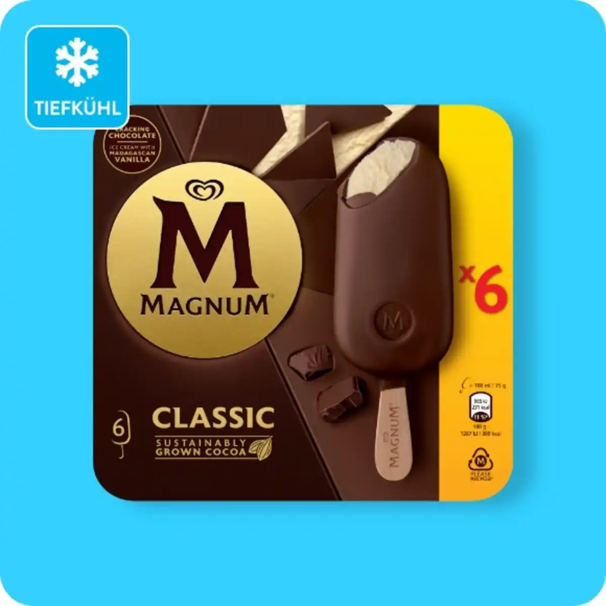Bild 1 von LANGNESE Magnum-Stieleis, Classic oder Almond