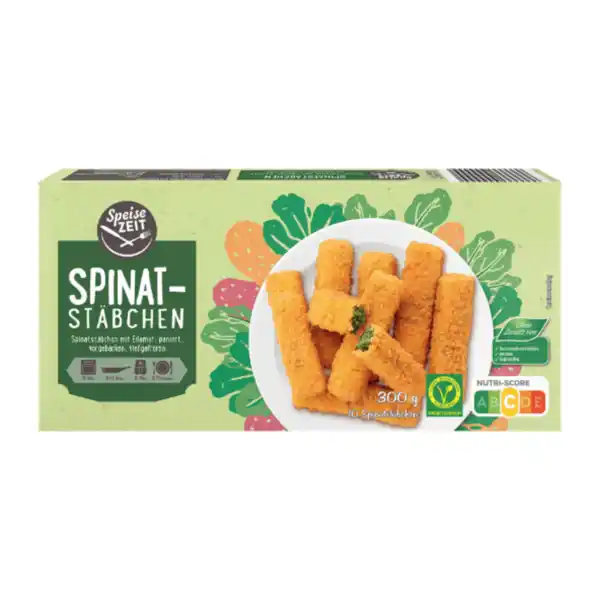 Bild 2 von SPEISEZEIT Spinat- / Gemüsestäbchen 300g