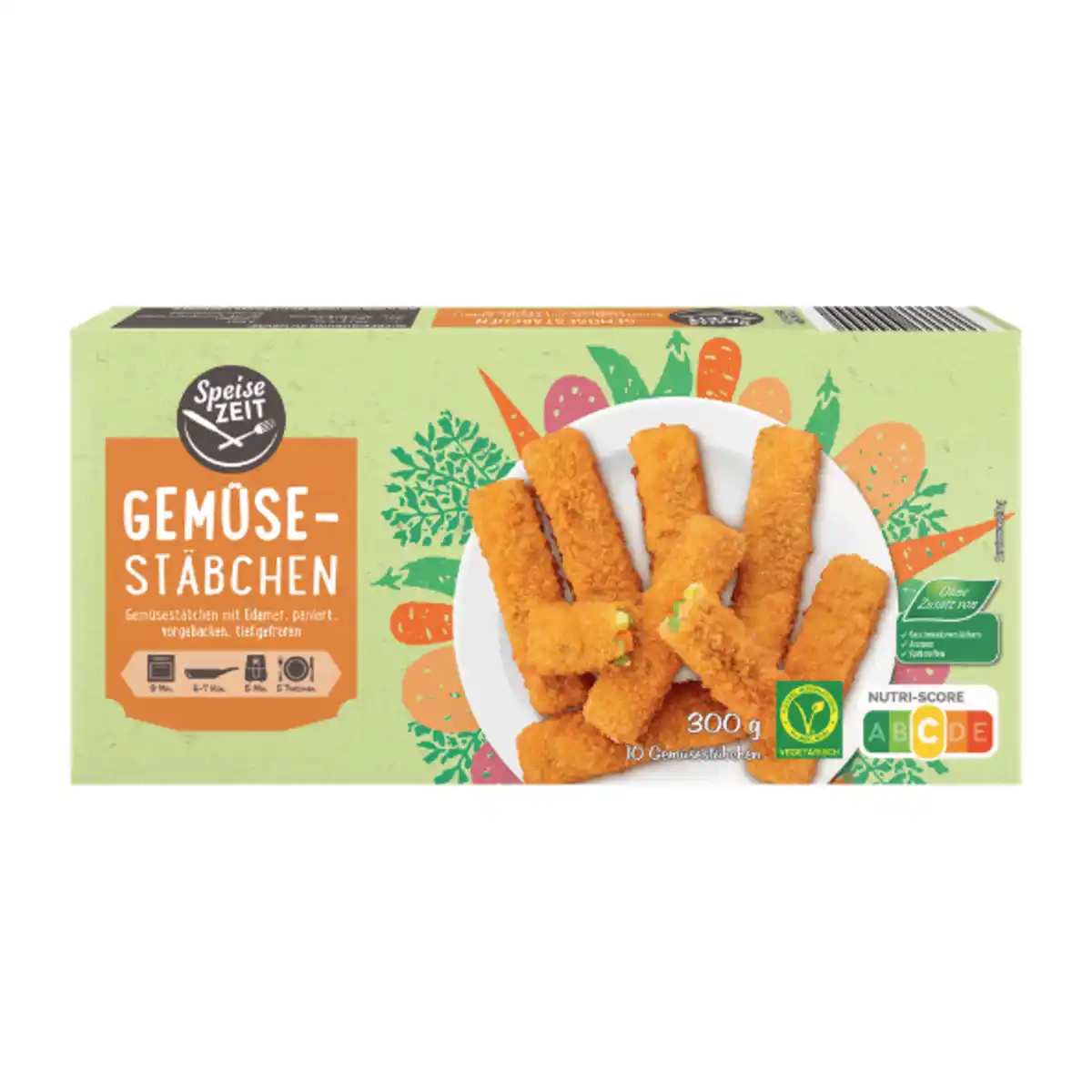 Bild 3 von SPEISEZEIT Spinat- / Gemüsestäbchen 300g