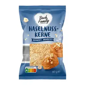BACK FAMILY Haselnusskerne 60g