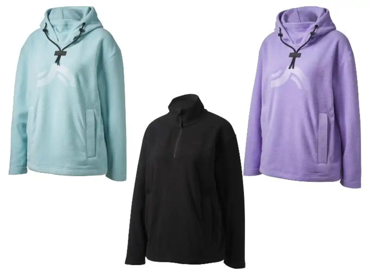 Bild 1 von CRIVIT Damen Fleece-Funktionsshirt