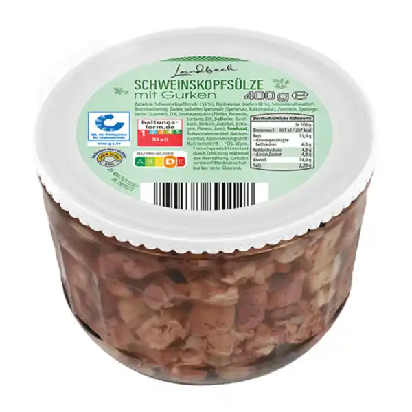Bild 3 von LANDBECK Schweinskopfsülze 400g