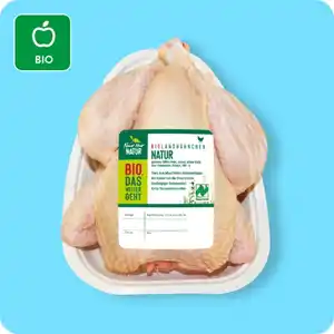 NUR NUR NATUR Bio-Landhähnchen, Ganzes frisches Hähnchen