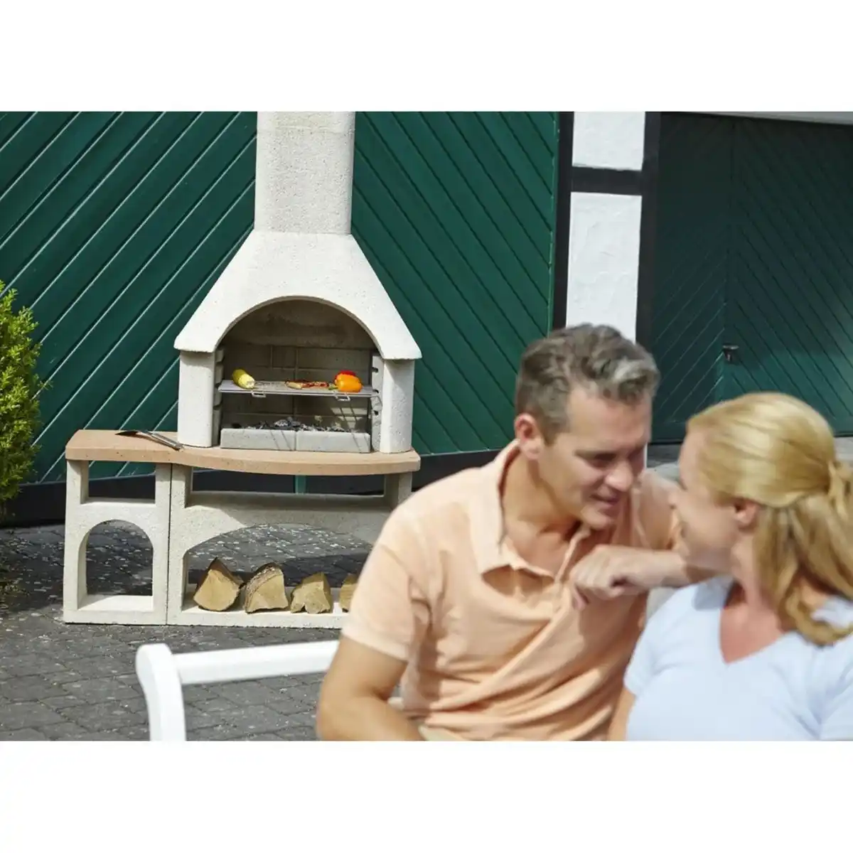 Bild 4 von BUSCHBECK Gartengrillkamin »Bozen«, 117 cm