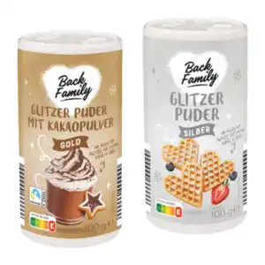 BACK FAMILY Glitzer-Puder 100g
