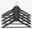 Bild 1 von Kleiderbügel HELMUT L44cm 5Stk/Pck schwarz