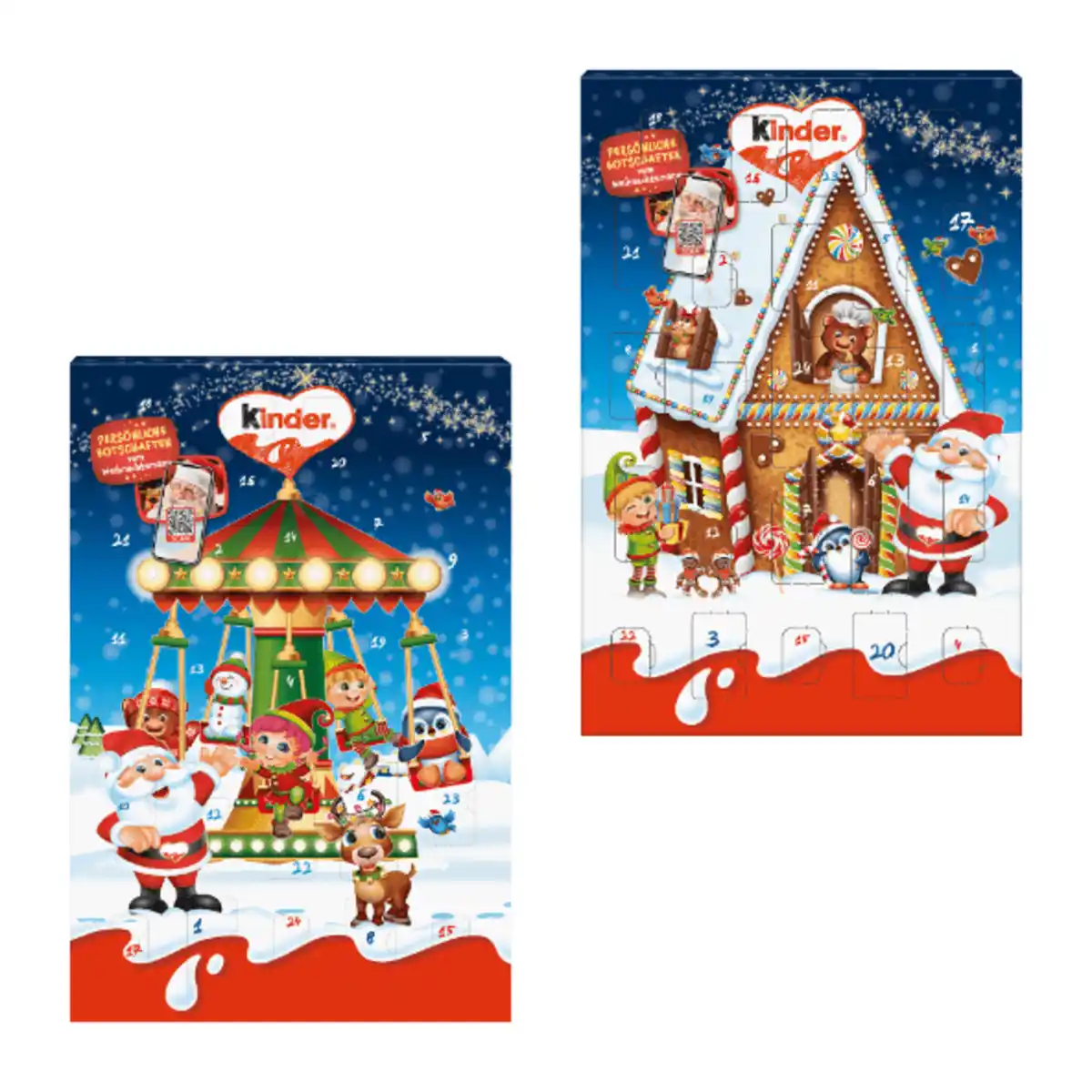 Bild 1 von FERRERO Kinder Mini Mix Adventskalender 151g