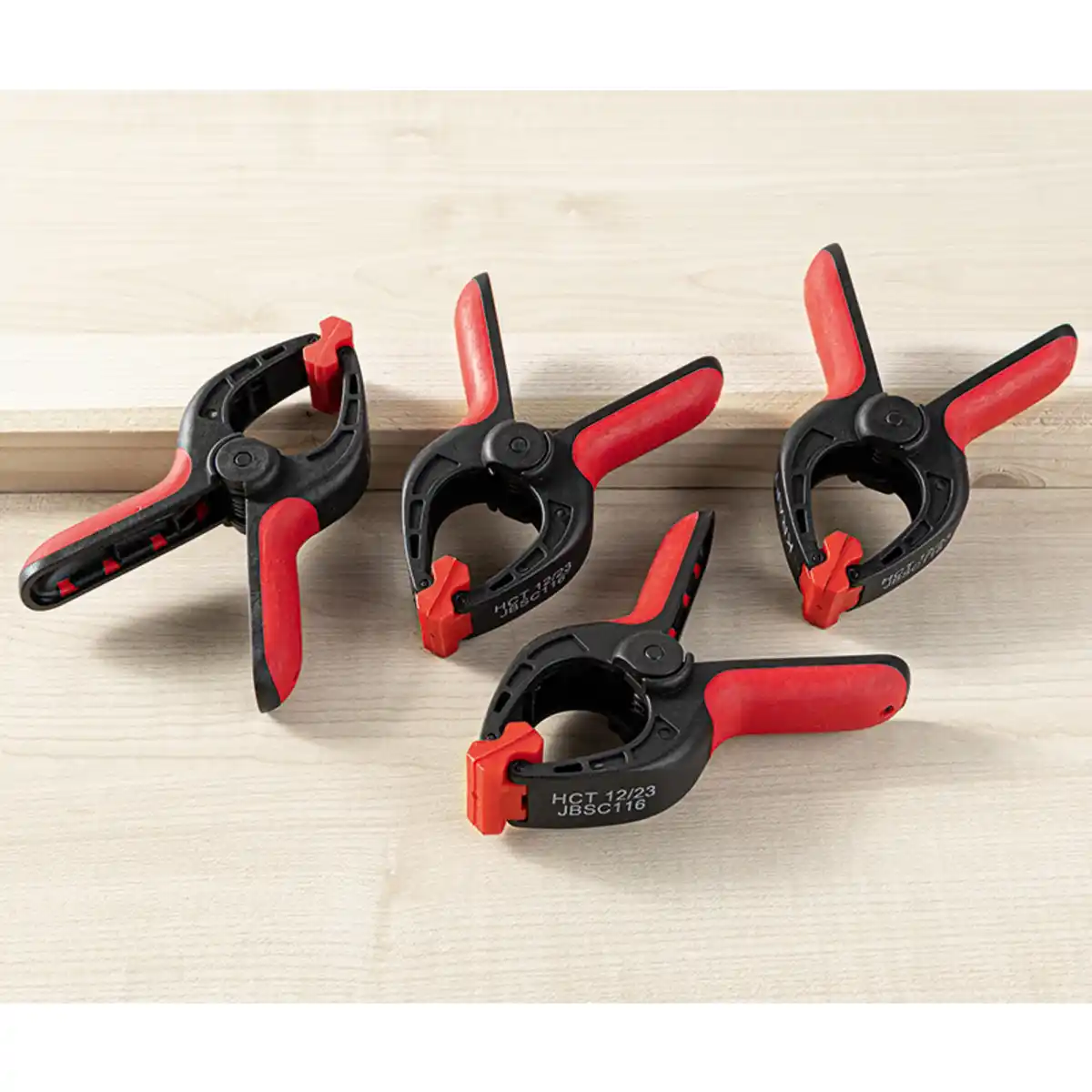 Bild 1 von Kraft Werkzeuge Spannzwingen 4-tlg.