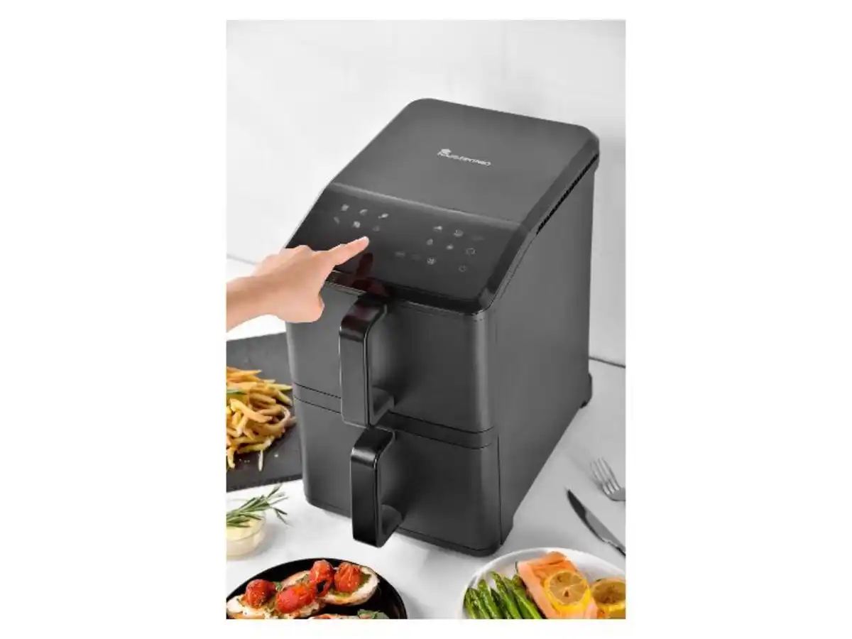 Bild 2 von Masterpro Doppelkorb Heißluftfritteuse »BGMP-9515 «, 11 l, 2400 W