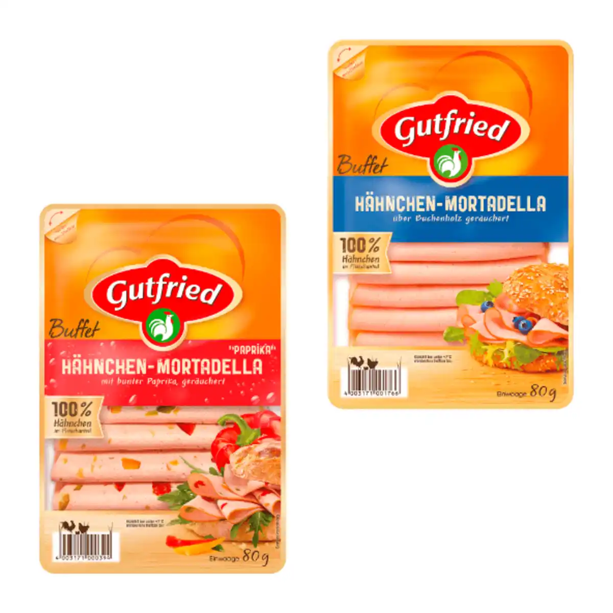Bild 1 von GUTFRIED Hähnchen-Mortadella 80g
